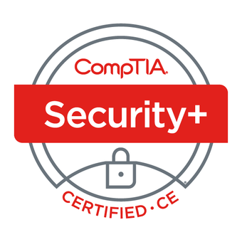CompTIA Security + Badge